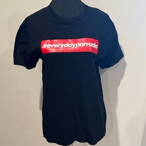 #everydayporrada BJJ TEE - Black - Unisex - Small